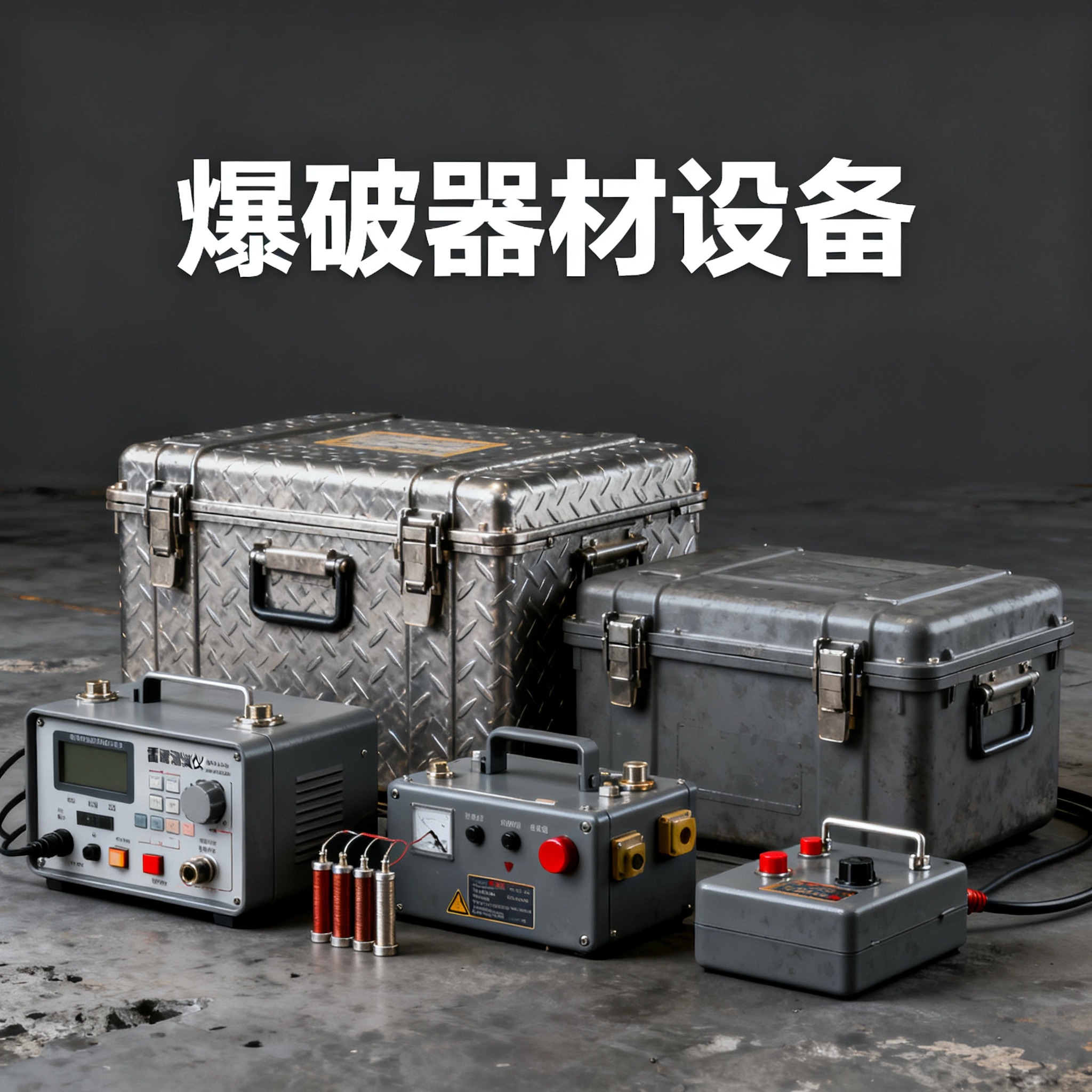 成县爆破工程师的“兵器库”：常用器材一册通